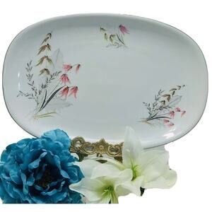 VTG ROYAL DUTCHESS Serving Platter BAVARIA GERMANY FINE CHINA MOUNTAIN BELL 12.5